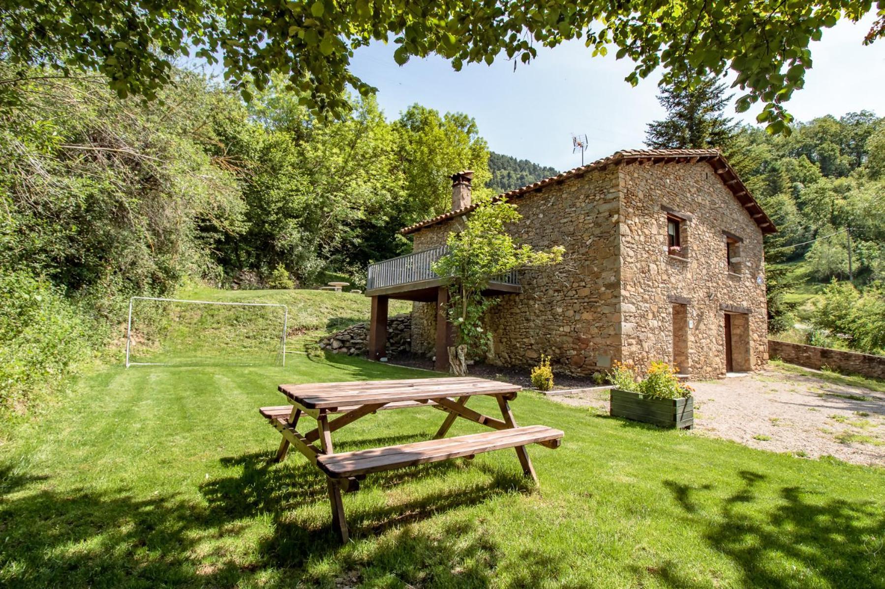 M De Puigsec Mas Rural Al Ripolles Villa Херона Екстериор снимка